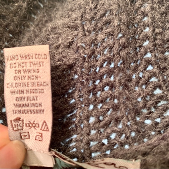 3/15 💚 American Rag Short-sleeve Wool Button Sweater - Picture 5 of 10